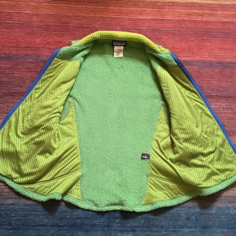 Patagonia Polartec Soft Green Vest Sz Women’s M Medium - Picture 8 of 11